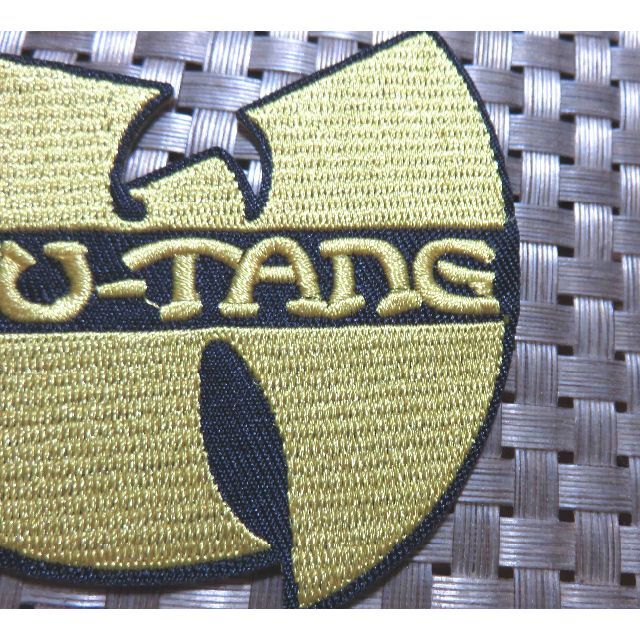 W金黒■ウータン・クランWu-Tang Clanアメリカヒップホップワッペン新品 エンタメ/ホビーのタレントグッズ(ミュージシャン)の商品写真