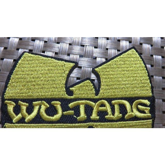 W金黒■ウータン・クランWu-Tang Clanアメリカヒップホップワッペン新品 エンタメ/ホビーのタレントグッズ(ミュージシャン)の商品写真