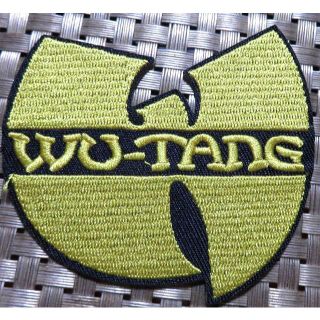 W金黒■ウータン・クランWu-Tang Clanアメリカヒップホップワッペン新品(ミュージシャン)