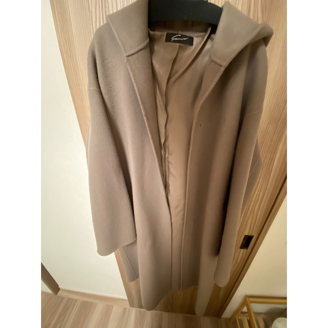 STUNNING LURE ライトフーディーリバーコート グレージュ STUNNING LURE ライトフーディーリバーコート グレージュ