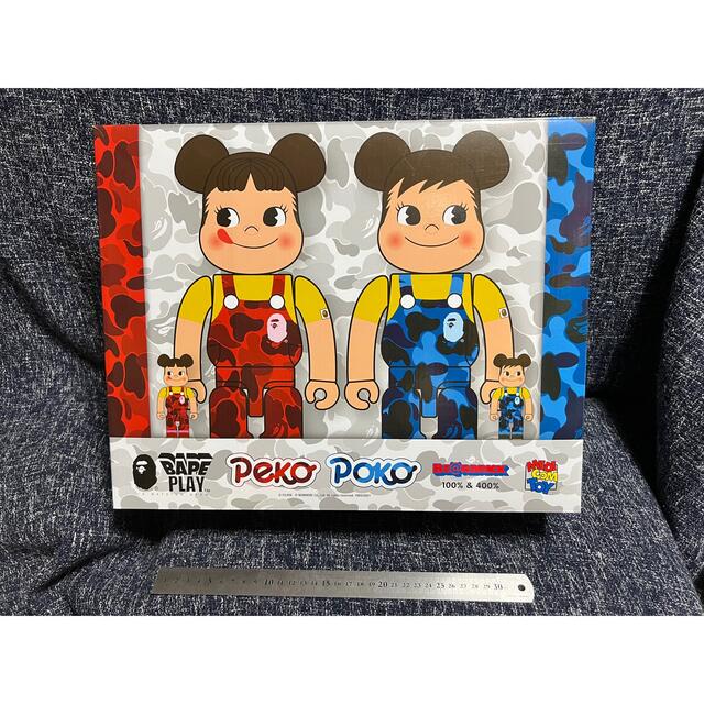 オーバーのアイテム取扱☆ BE@RBRICK 達磨 ペコちゃん ポコちゃん 1000