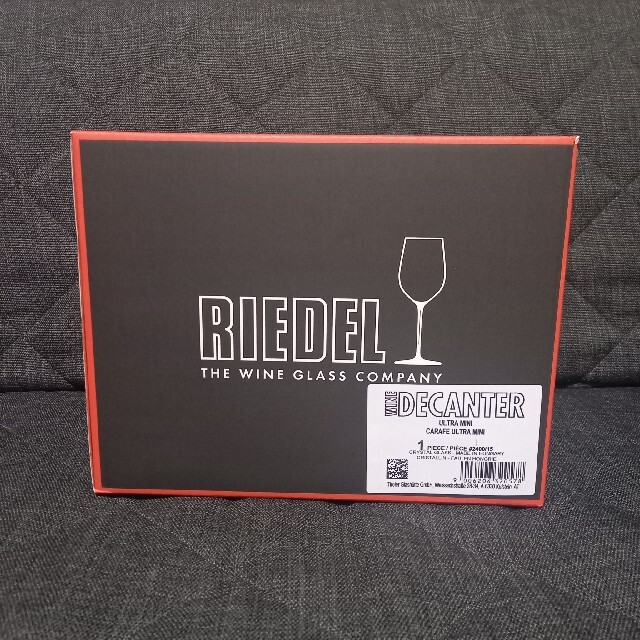 RIEDEL(リーデル)のリーデル　デキャンタ　ウルトラミニ インテリア/住まい/日用品のキッチン/食器(アルコールグッズ)の商品写真