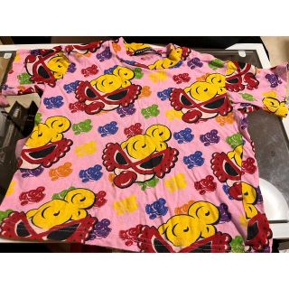 ヒステリックミニ(HYSTERIC MINI)のヒスミニ総柄Tシャツ(Tシャツ/カットソー)