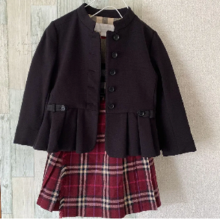 バーバリー(BURBERRY) 子供 ドレス/フォーマル(女の子)(プリーツ)の ...