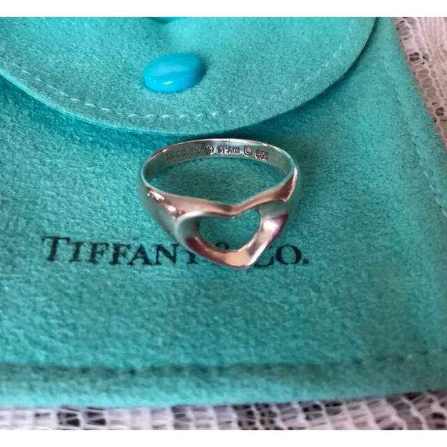 Tiffany & Co.(ティファニー)のティファニー　オープンハートリング レディースのアクセサリー(リング(指輪))の商品写真