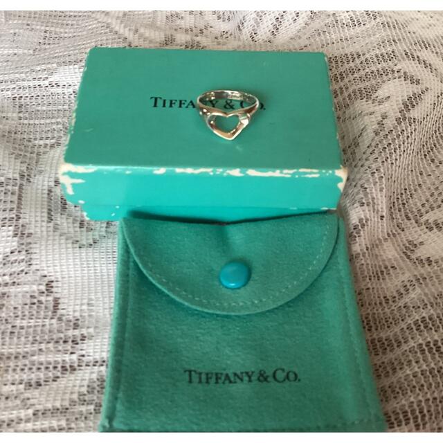 Tiffany & Co.(ティファニー)のティファニー　オープンハートリング レディースのアクセサリー(リング(指輪))の商品写真