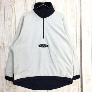 モンベル(mont bell)のMENs M  モンベル 1990s クリマバリア フリース プルオーバー ジッ(登山用品)