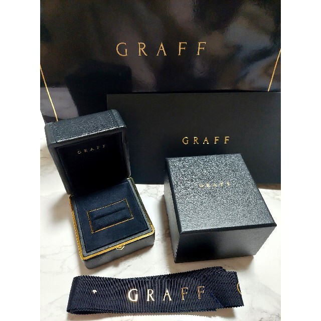 グラフ graff 指輪ケース 新品 - ショップ袋