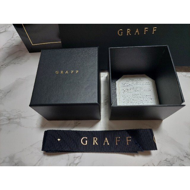 グラフ graff 指輪ケース 新品 - ショップ袋