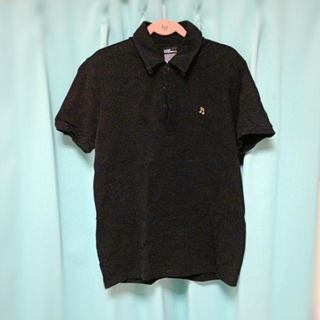 グラニフ(Design Tshirts Store graniph)の綿100％☆黒ポロシャツ(ポロシャツ)
