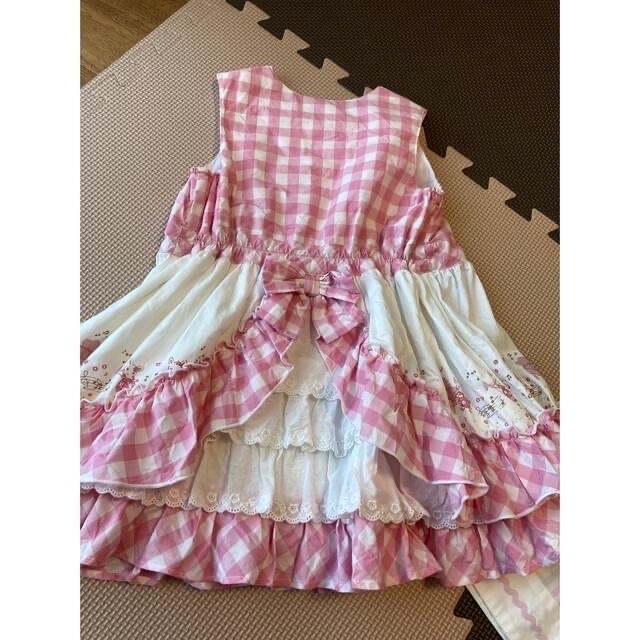 coeur a coeur(クーラクール)の新品・美品　クーラクール　ワンピース セット　95 キッズ/ベビー/マタニティのキッズ服女の子用(90cm~)(ワンピース)の商品写真