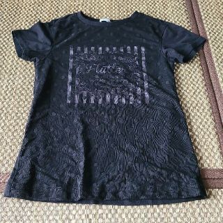 ザショップティーケー(THE SHOP TK)のTHE SHOP TK☆140 Tシャツ(黒)(Tシャツ/カットソー)