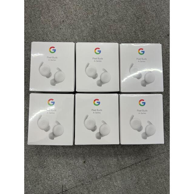 6個　Google Pixel Buds A-Series クリアリー ホワイトオーディオ機器