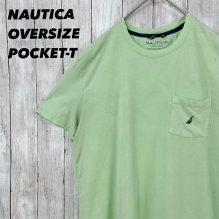 ノーティカ(NAUTICA)のNAUTICA ノーティカ　オーバーサイズ刺繍ロゴポケットTシャツ　ユニセックス(Tシャツ/カットソー(半袖/袖なし))