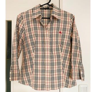 バーバリー(BURBERRY)のBurberry london ノバチェック　ブラウス　シャツ(シャツ/ブラウス(長袖/七分))