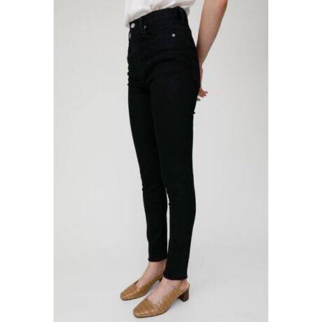 moussy(マウジー)のMOUSSY HW Rebirth BLACK SKINNY 26 レディースのパンツ(デニム/ジーンズ)の商品写真