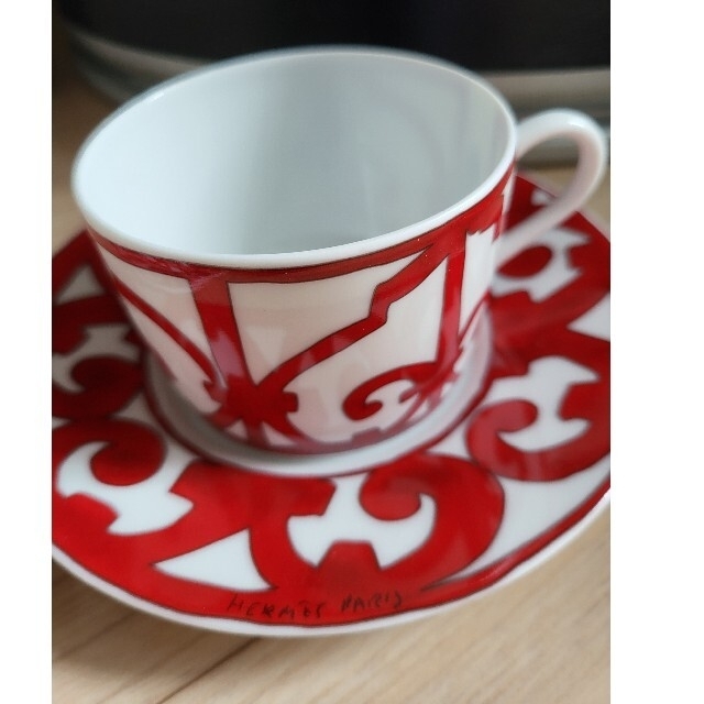 エルメス ガダルキヴィール ティーカップ 2客 美品 カップ&ソーサー