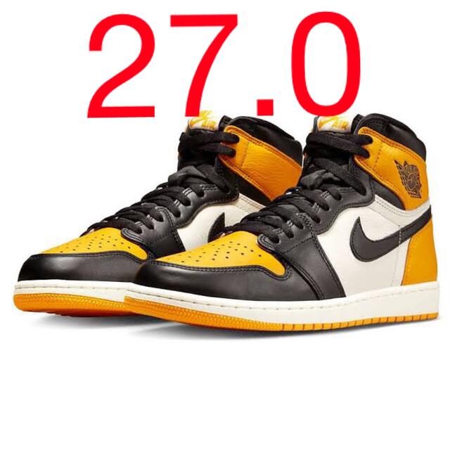 Nike Air Jordan 1 High OG "Taxi"メンズ