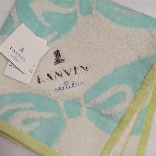 ランバンオンブルー(LANVIN en Bleu)の値下げ📌ランバンen Bleu☆大判タオルハンカチ🎀(ハンカチ)