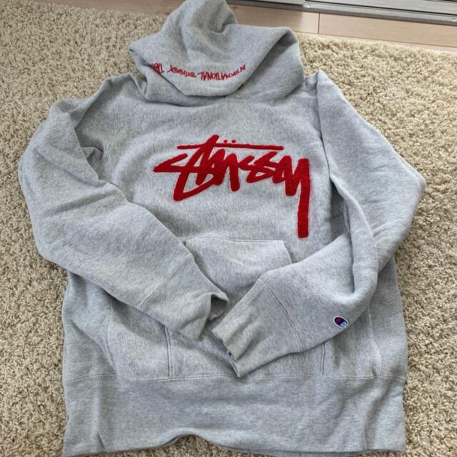 stussy × champion コラボスウェット - スウェット