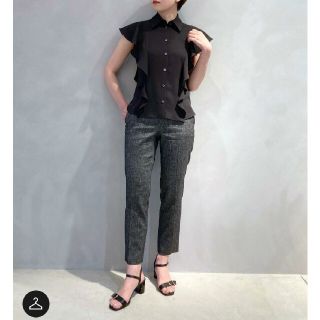 theory - theory 22SS 現行品 フリルデザインブラウスの通販 by IRIS ...