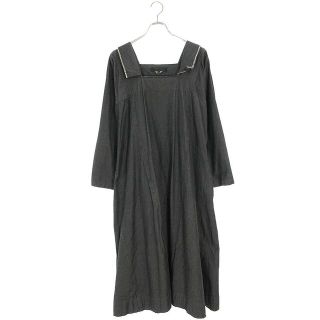 コムデギャルソン(COMME des GARCONS)のコムデギャルソン 21SS RG-O003 AD2020 カットオフ加工ワンピース レディース S(ロングワンピース/マキシワンピース)