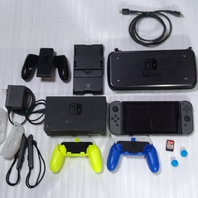任天堂 switch グレー バッテリー強化版 本体セット 完動品 | eloit.com