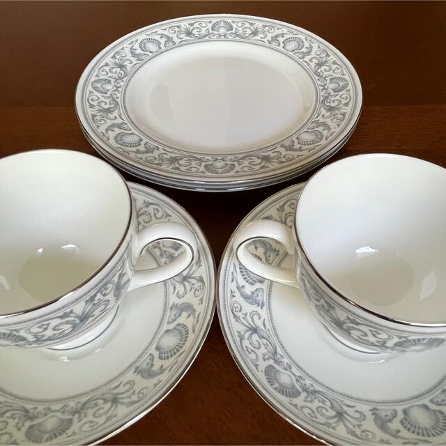 美品  ウェッジウッド Wedgwood ドルフィンホワイト  2点セット