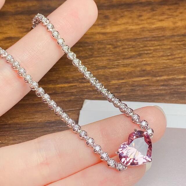 天然モルガナイト  ダイヤ  ブレスレット3.75ct k18 ¥