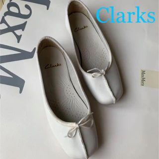 クラークス(Clarks)のClarks Freckle Ice / フレックルアイス (ホワイトレザー)(ハイヒール/パンプス)