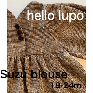 【Hello Lupo】suzu blouse 18-24m(ワンピース)