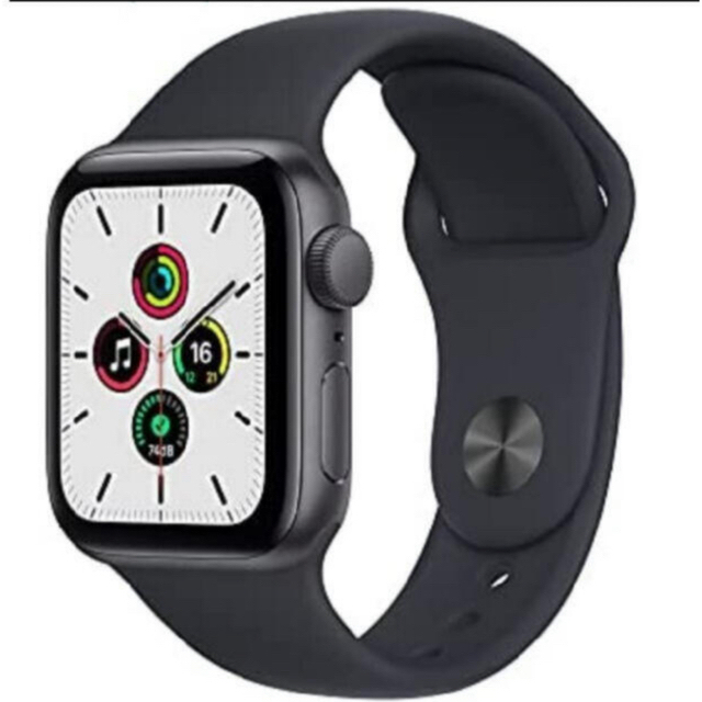 Apple Watch(アップルウォッチ)のApple Watch SE MKQ03J/A GPSモデル40mm  スマホ/家電/カメラのスマートフォン/携帯電話(その他)の商品写真