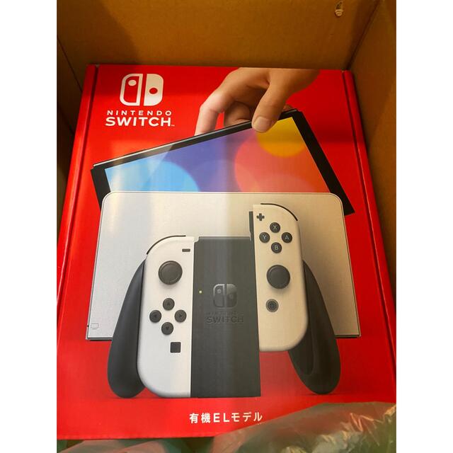 新品】有機EL モデル Nintendo Switch スイッチ 本体ホワイトエンタメ/ホビー