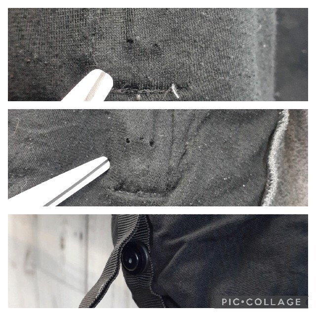 美品US規格ノースフェイスデナリジャケット黒ブラックグレー灰色刺繍ロゴ3L