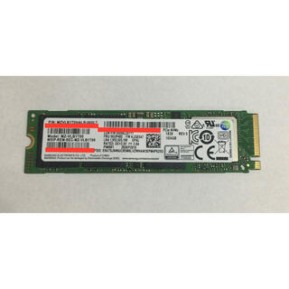 Samsung SSD M.2 NVMe 2280 1TB 使用時間171h(PCパーツ)