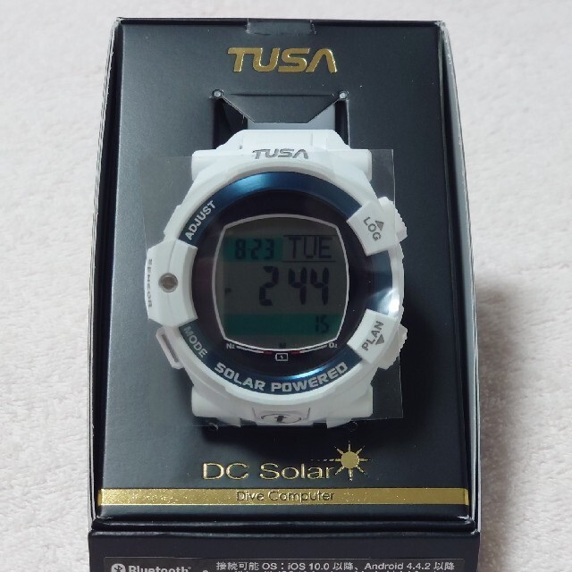 Tusa ダイブコンピューター DC Solar Link IQ1204 WBL 【アウトレット