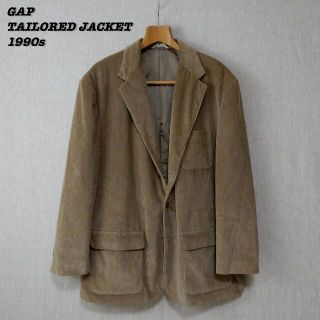 ギャップ(GAP)のGAP CORDUROY TAILORED JACKET 1990s XL(テーラードジャケット)