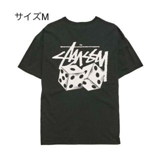 ステューシー(STUSSY)の【新品】stussy Tシャツ　サイズM ブラック(Tシャツ/カットソー(半袖/袖なし))