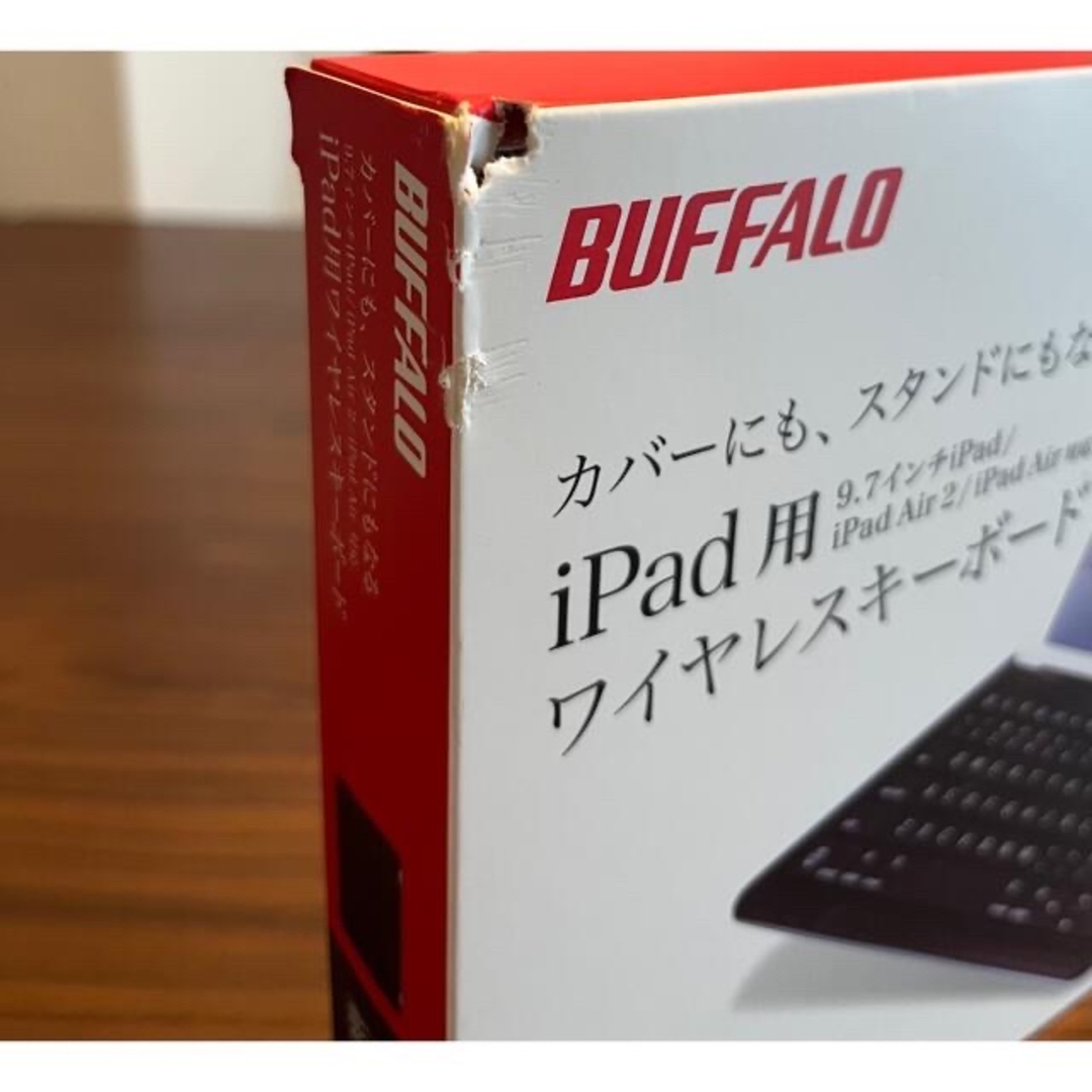 Buffalo(バッファロー)の大幅値下げ！BUFFALO iPad用ワイヤレスキーボード スマホ/家電/カメラのPC/タブレット(PC周辺機器)の商品写真