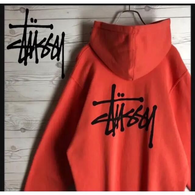 STUSSY オーバーサイズ パーカー