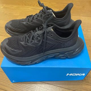 ホカオネオネ(HOKA ONE ONE)の【新品未使用】HOKA ONEONE クリフトンエッジ　ホカオネオネ(スニーカー)