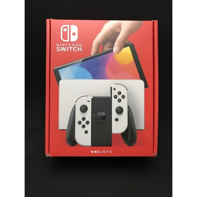 新品 保証期間内 ニンテンドースイッチ ホワイト switch 本体 有機EL