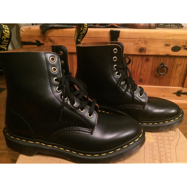 Dr.Martens 8ホール PASCAL 16509001 UK6 箱付き