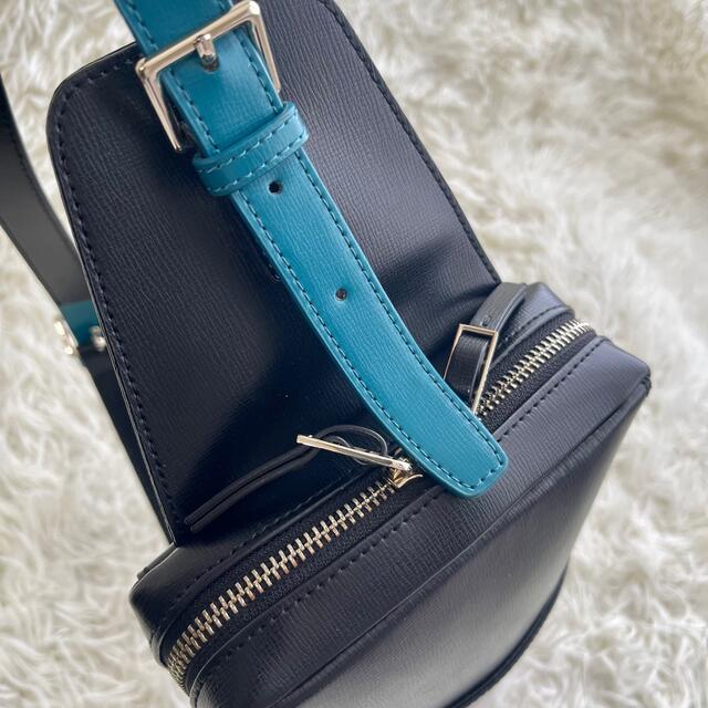 美品】Paul Smith チップレザー ボディバッグ ショルダーバッグ 黒