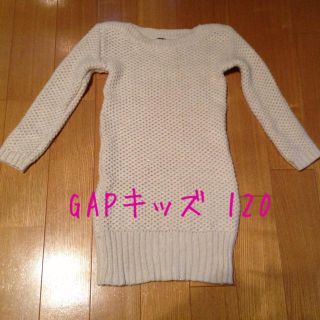 ギャップ(GAP)のGAPキッズ ホワイトニットワンピ♡(その他)