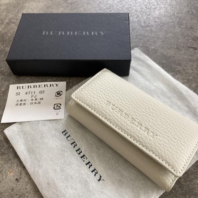 BURBERRY バーバリー キーケース ホワイト | eloit.com
