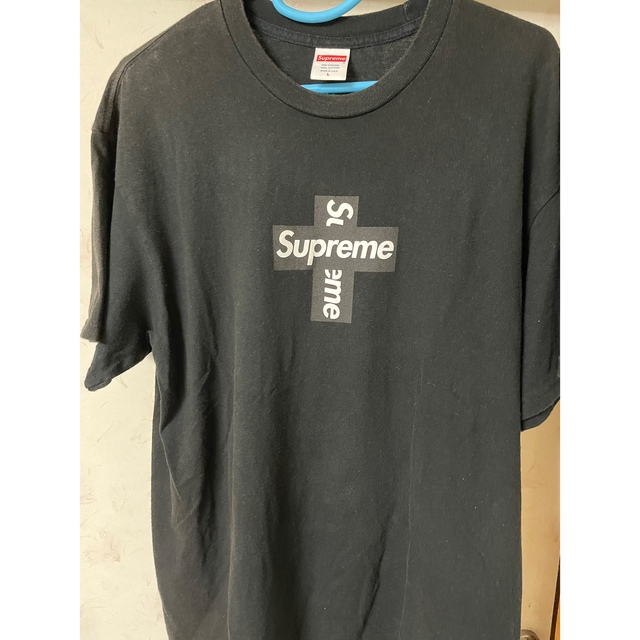 supreme クロスボックスロゴ　tee