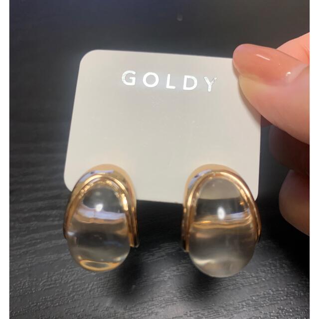 【coco様専用】GOLDY ジグリードロップイヤリング レディースのアクセサリー(ピアス)の商品写真