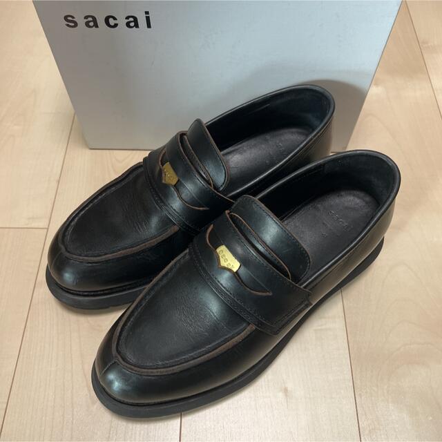 sacai 21ss コイン ローファー　Double Loafer 41定価82500円