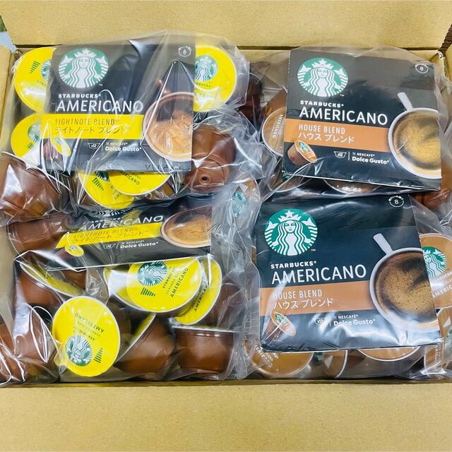 Starbucks Coffee(スターバックスコーヒー)の訳あり　ドルチェグストカプセル　スターバックス　2種4箱 食品/飲料/酒の飲料(コーヒー)の商品写真